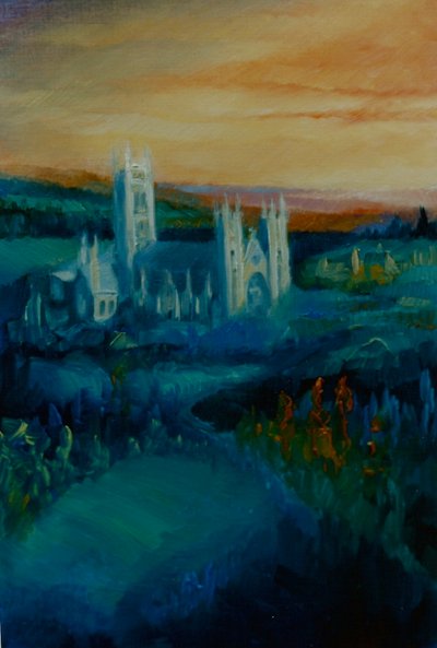 Canterbury Cathedral, 2000 by Lee Campbell